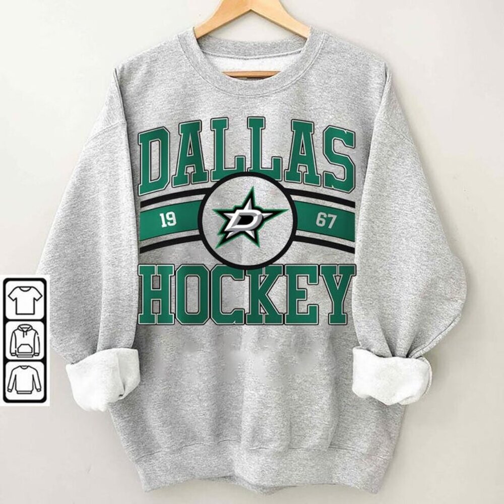 Dallas Stars NHL shirt retro inspiration 1967 Sweatshirt
